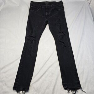 Purple Brand Jeans Style P001 Men Size 36x32 Black Distressed